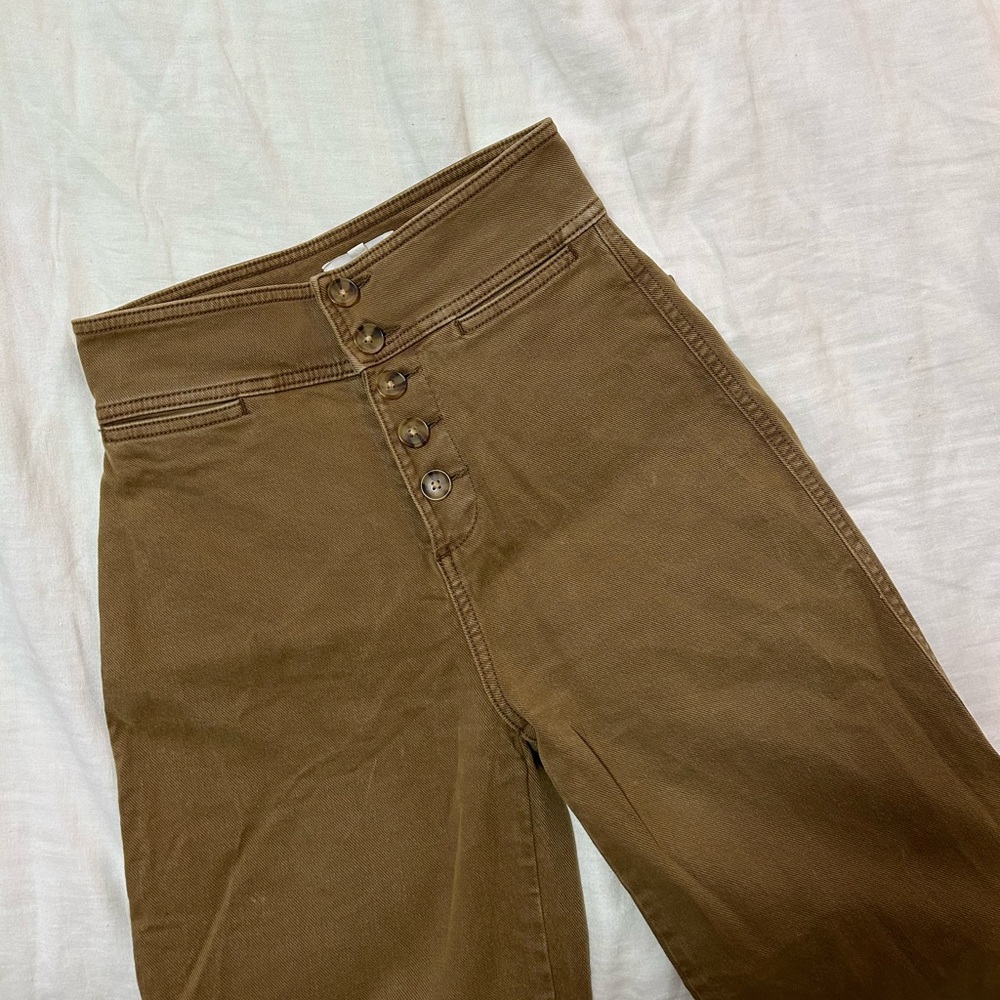LOFT High-Rise Slim Wide Leg Pant